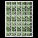 British Honduras 1967 (MNH) International Tourist Year sheets of 50 stamps