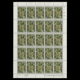 British Honduras 1970 (MNH) Orchids panes of 25 stamps