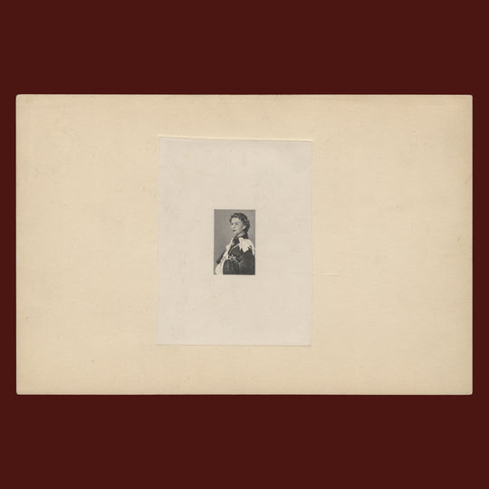 Canada 1959 Royal Visit stage die proof, ABNC