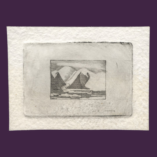 Canada 1967 Bylot Island progressive die proof