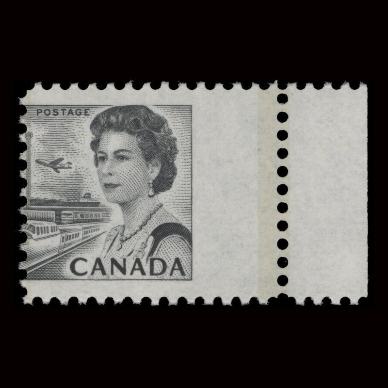 Canada 1972 (Variety) 6c Queen Elizabeth II with perforation shift