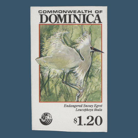 Dominica 1992 Snowy Egret imperforate proof single