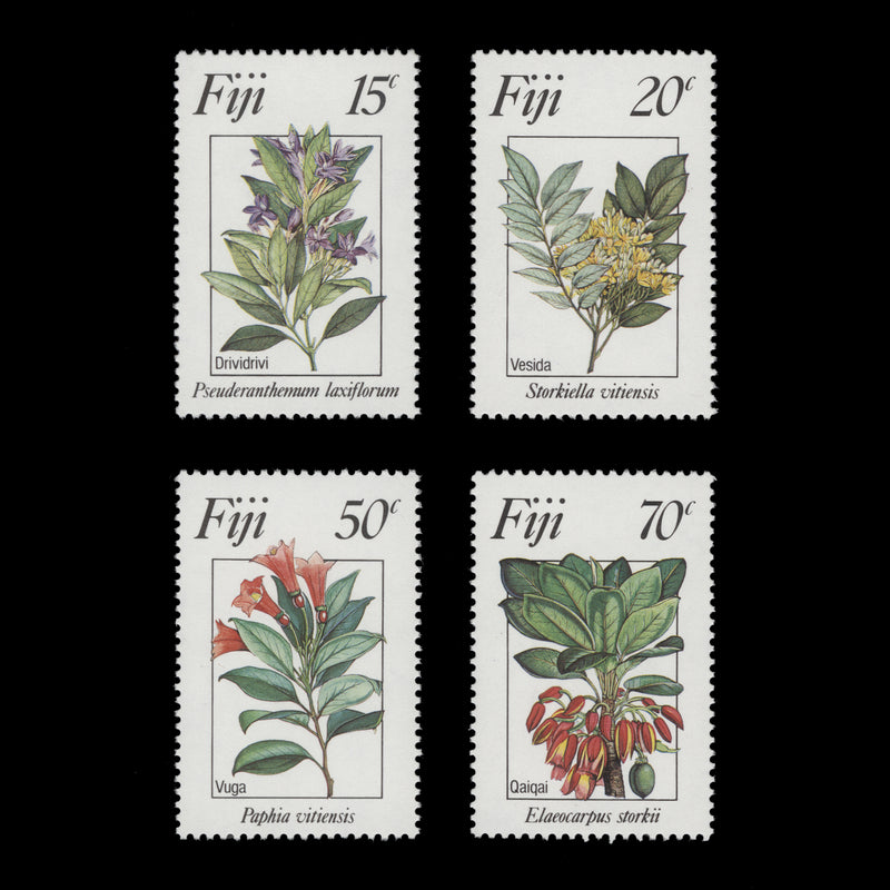 Fiji 1984 (MNH) Flowers set