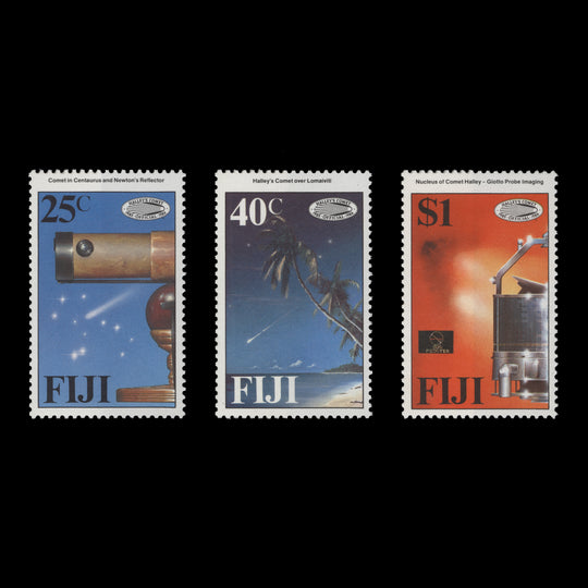 Fiji 1986 (MNH) Appearance of Halley's Comet set