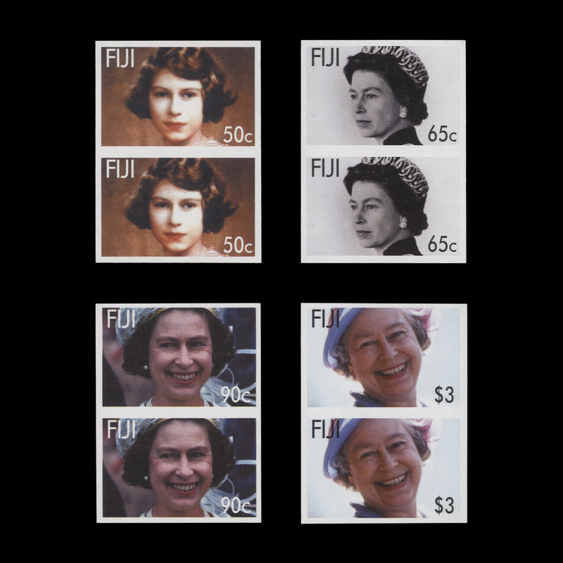 Fiji 2006 Queen Elizabeth II's Birthday imperf proof pairs