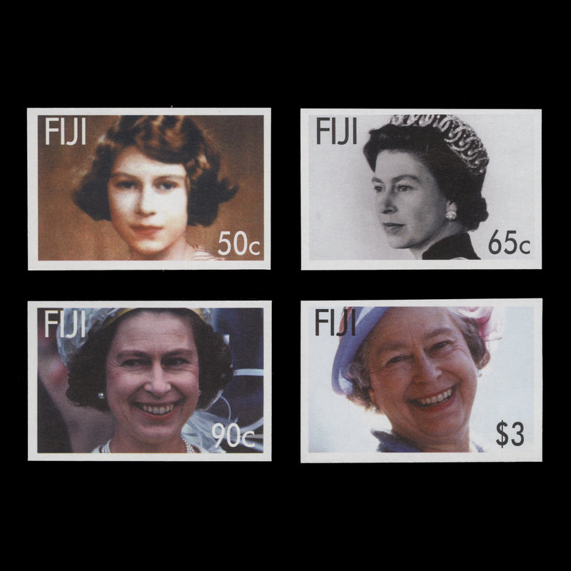 Fiji 2006 Queen Elizabeth II's Birthday imperf proof singles