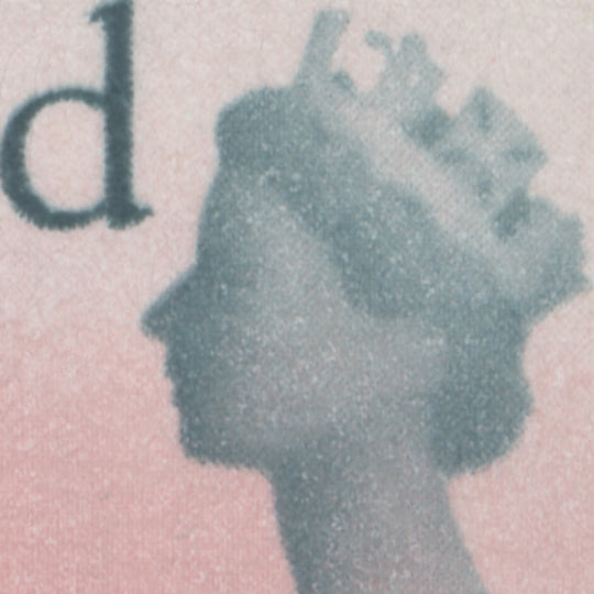 Falkland Islands 1968 (Variety) ½d Dusty Miller damaged crown flaw