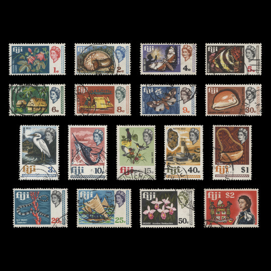 Fiji 1969 (Used) Decimal Definitives