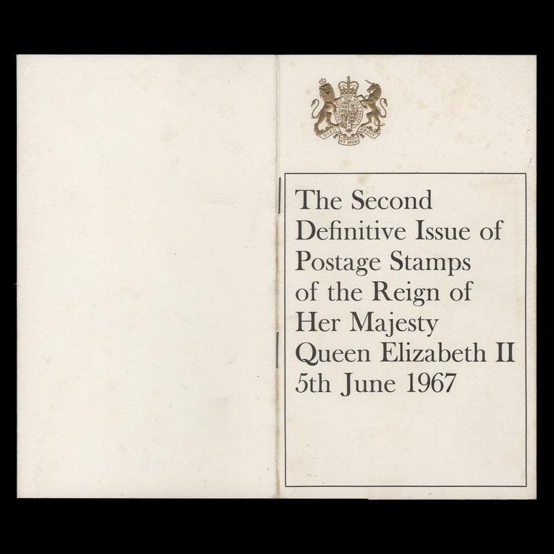 Great Britain 1967 Pre-Decimal Definitives presentation folder