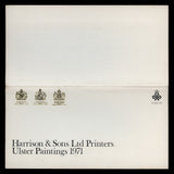 Great Britain Ulster '71 Paintings presentation folder