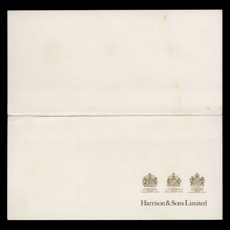 Great Britain 1972 General Anniversaries presentation folder