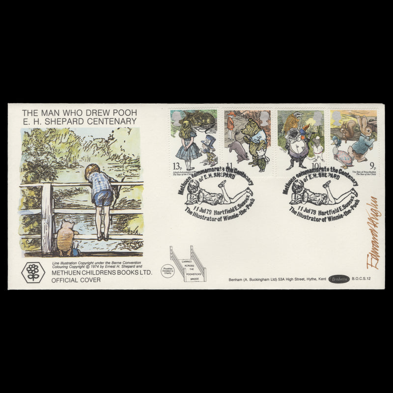 Great Britain 1979 Year of the Child first day cover signed by designer