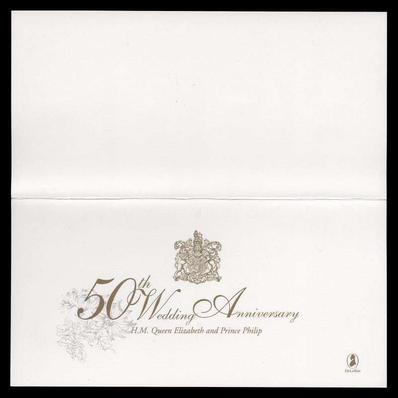 Great Britain 1997 Royal Golden Wedding presentation folder