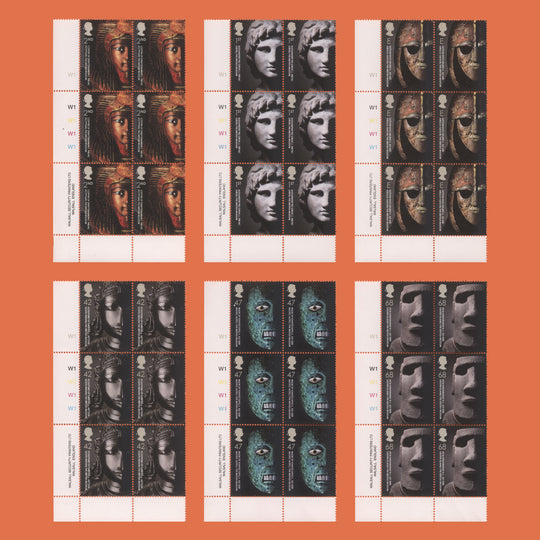 Great Britain 2003 (MNH) British Museum Anniversary cylinder blocks