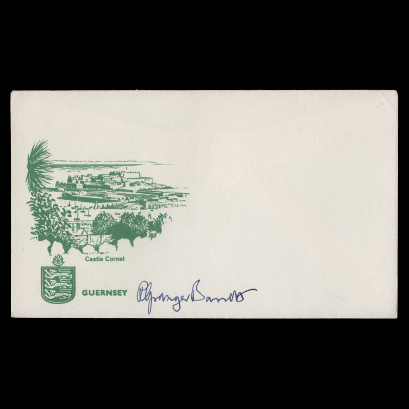 Guernsey 1964 Philart first day cover signed by designer