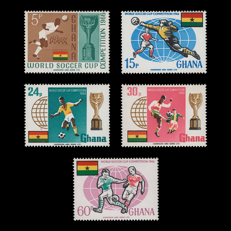 Ghana 1966 (MNH) World Cup Football Championship set