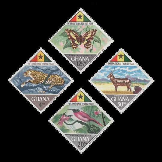 Ghana 1967 (MNH) International Tourist Year set