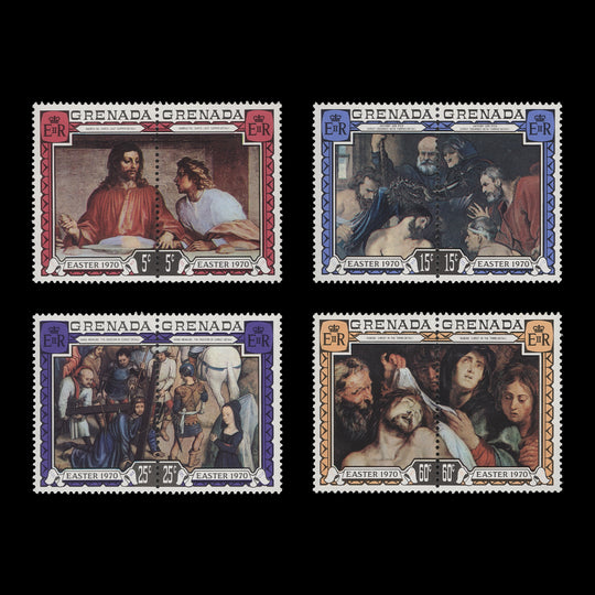Grenada 1970 (MNH) Easter set and miniature sheet