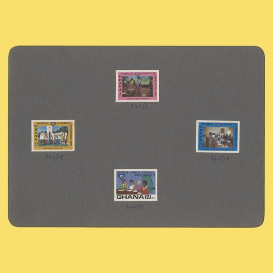 Ghana 1971 YMCA World Council Meeting colour trials