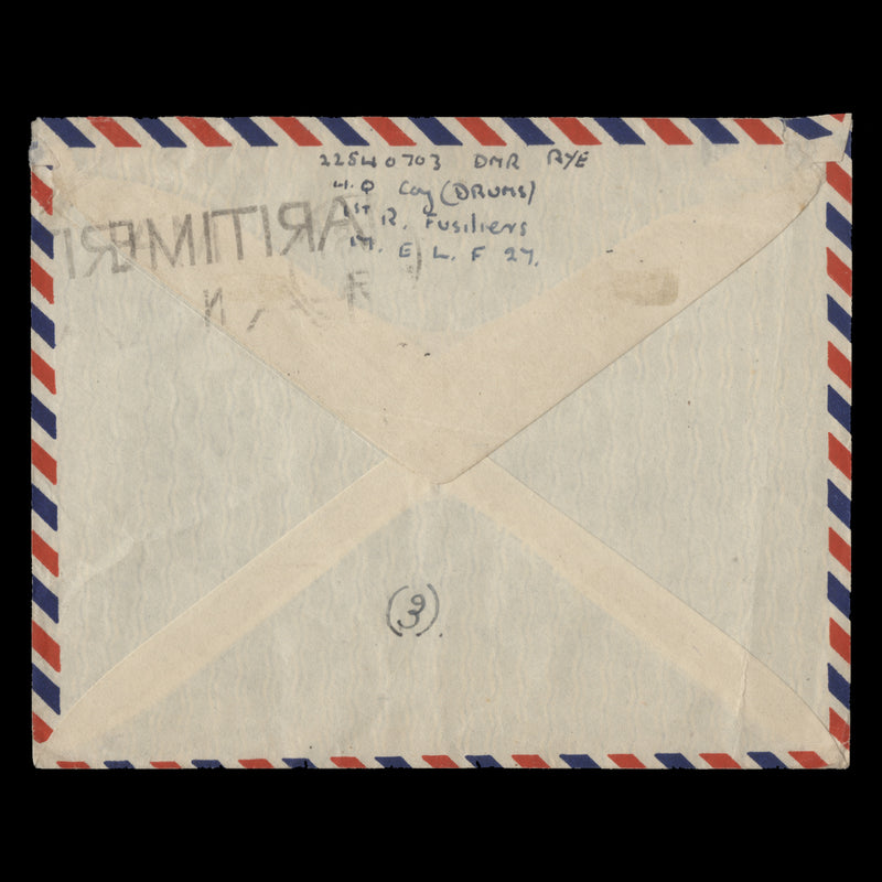 Great Britain 1953 Coronation cover, MARITIME MAIL