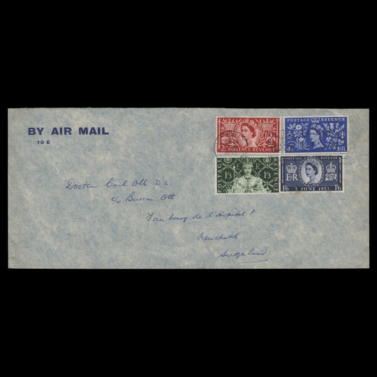 Great Britain 1953 Coronation first day cover, LONDON EC