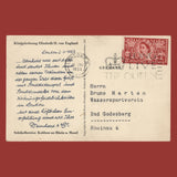 Great Britain 1953 (FDC) 2½d Coronation, LONDON FS