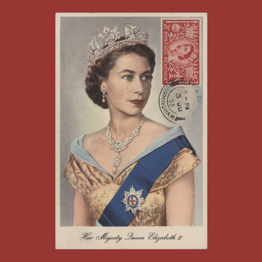 Great Britain 1953 (FDC) 2½d Coronation, SUTTON COLDFIELD