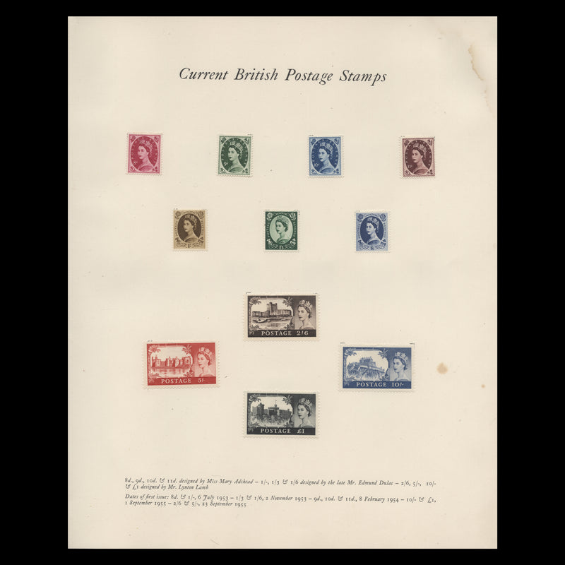 Great Britain 1960 UPU Consultative Committee, Eastbourne  presentation folder