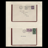 Great Britain 1960 UPU Consultative Committee, Eastbourne  presentation folder