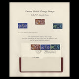 Great Britain 1961 CEPT, Torquay presentation folder