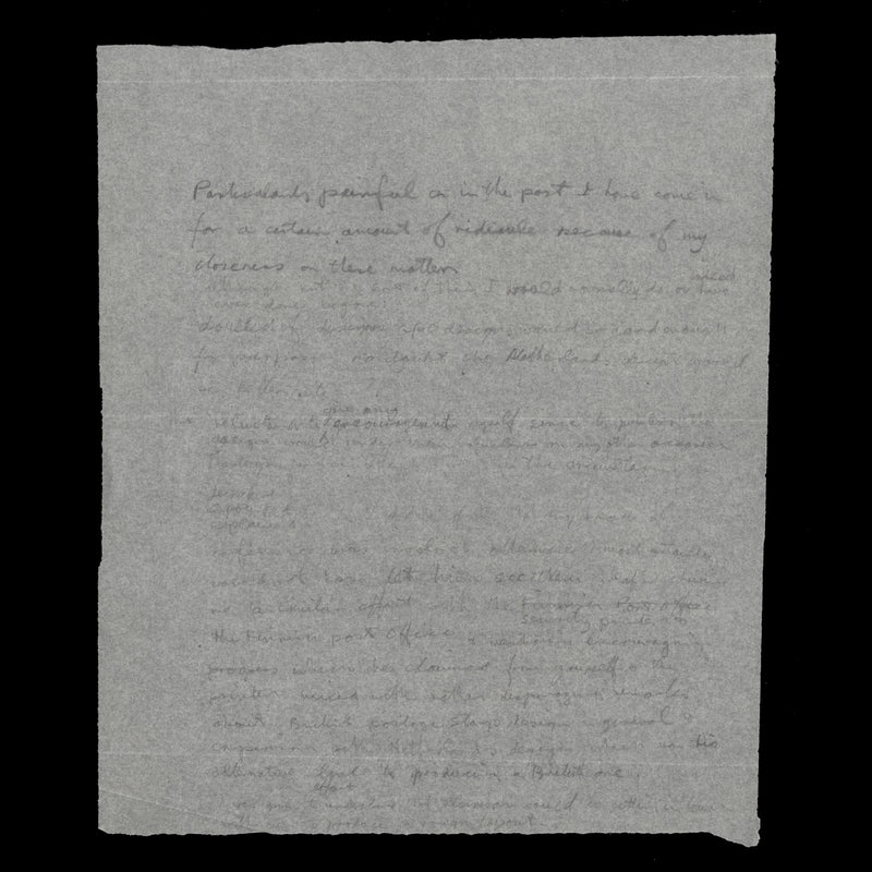Great Britain 1961 CEPT correspondence between the GPO and Michael Goaman