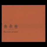 Great Britain 1966 Hastings presentation card signed by Ernest Handyside Harrison