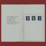Great Britain 1967 Pre-Decimal Definitives presentation folder, 8 August