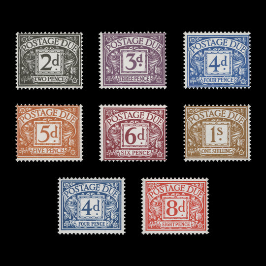 Great Britain 1968-69 (MNH) Postage Dues, no watermark