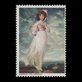 Great Britain 1968 (Variety) 1s British Paintings missing gold, embossing and phosphor