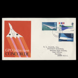 Great Britain 1969 First Flight of Concorde first day cover