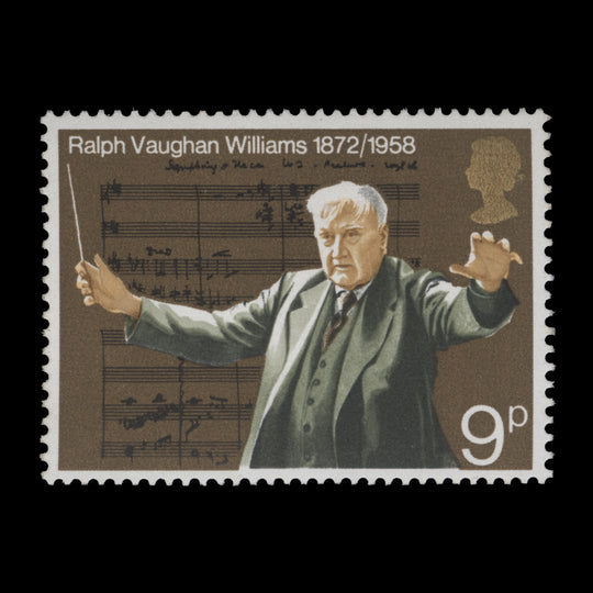 Great Britain 1972 (Variety) 9p General Anniversaries missing phosphor