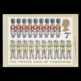 Great Britain 1977 Christmas first day PHQ card signed by designer