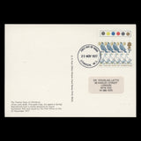 Great Britain 1977 Christmas first day PHQ card signed by designer