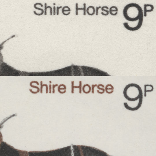 Great Britain 1978 Horses photographic proofs