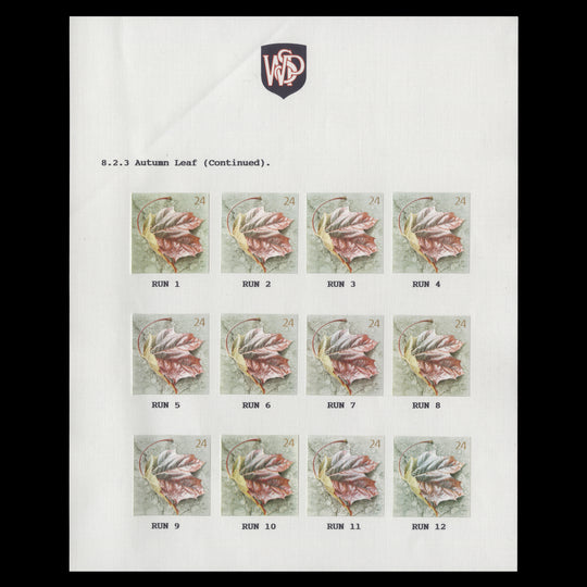 Great Britain 1993 Autumn colour trials