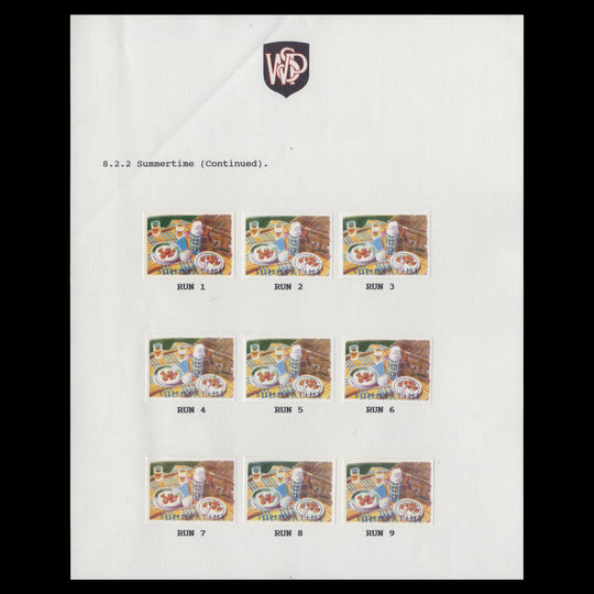 Great Britain 1994 Summertime colour trials