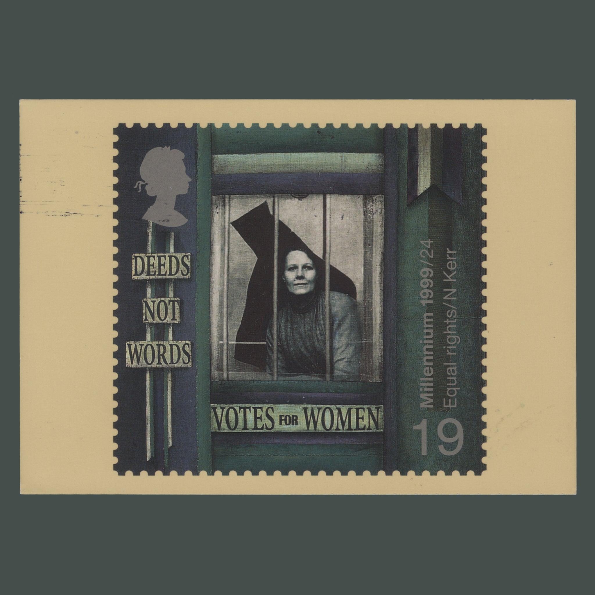Great Britain 1999 Equal Rights/The Citizens' Tale PHQ card signed by ...