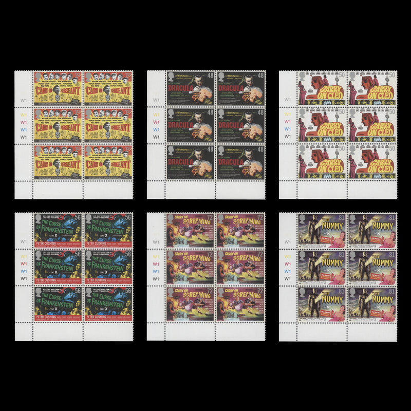 Great Britain 2008 (MNH) Film Posters cylinder blocks