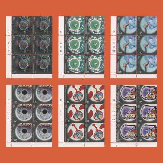 Great Britain 2010 (MNH) Medical Breakthroughs cylinder blocks