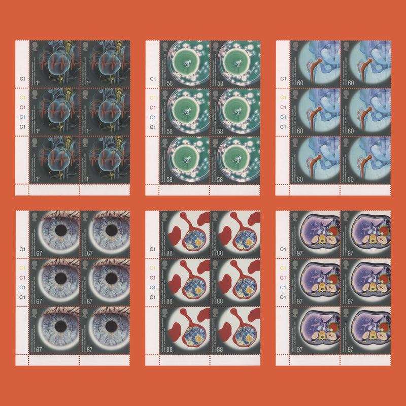 Great Britain 2010 (MNH) Medical Breakthroughs cylinder blocks