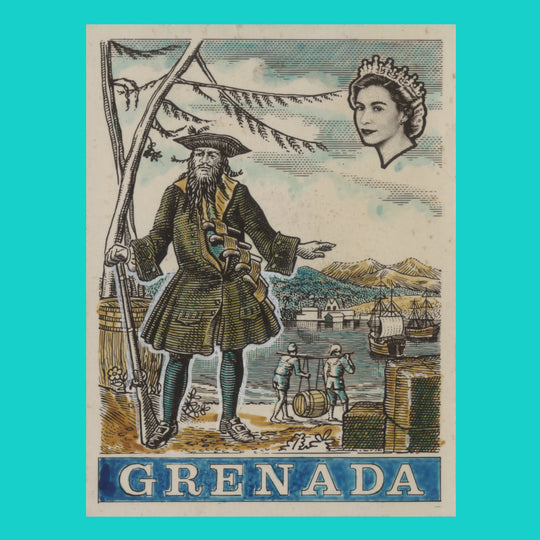 Grenada 1970 Pirates photographic essays in presentation folder