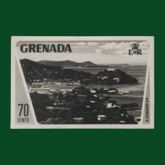 Grenada 1973 St George's Harbour/Yachting photographic proof
