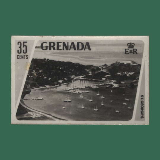 Grenada 1973 St George's Harbour/Yachting photographic proof
