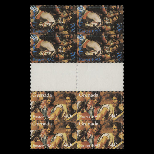 Grenada 1982 (Variety) Easter gutter block